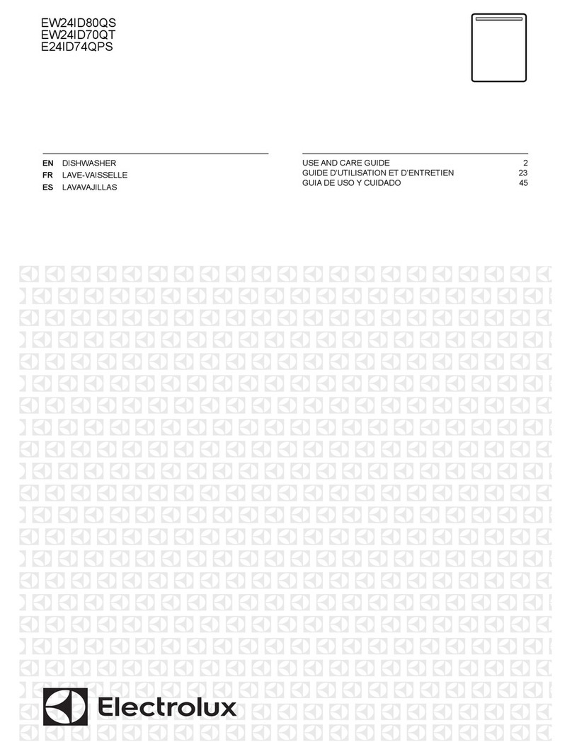 Electrolux EW24ID80QS Use and care guide