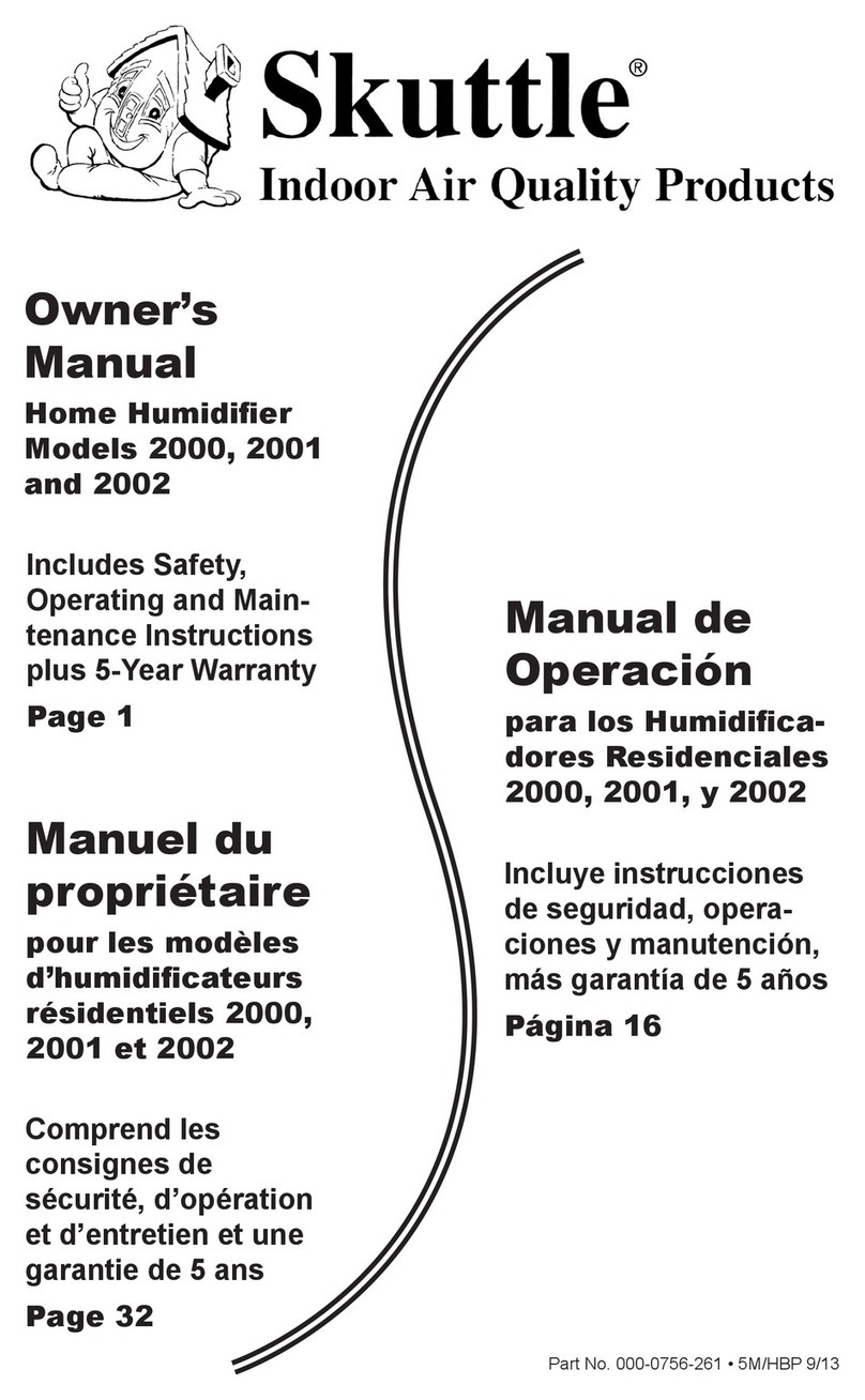 Skuttle 2000 User manual