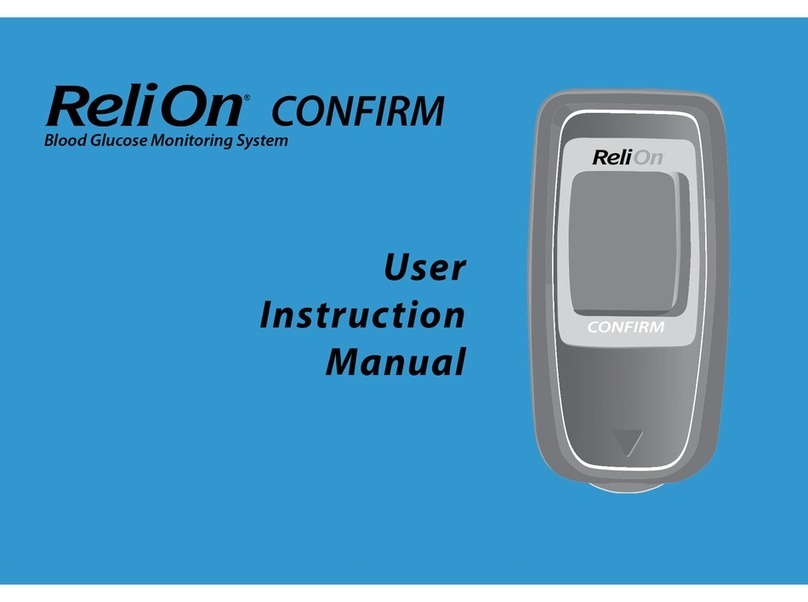 ReliOn Confirm Operator's manual