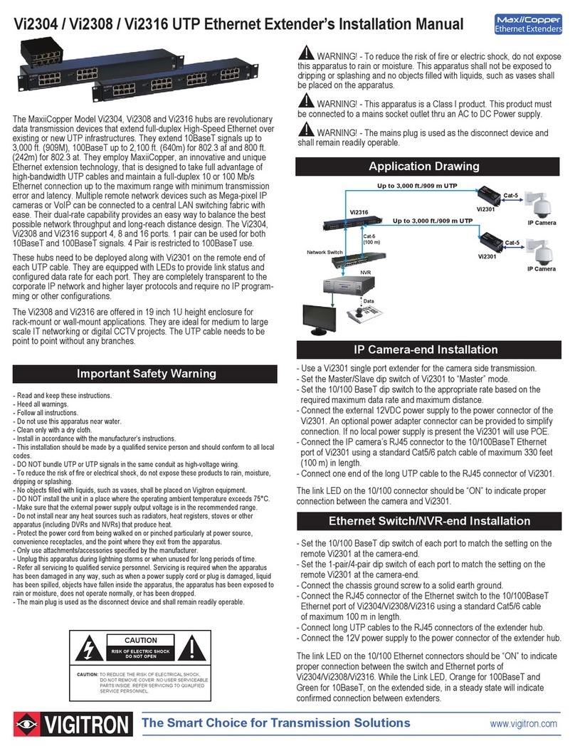 MaxiiCopper Vi2304 installation manual