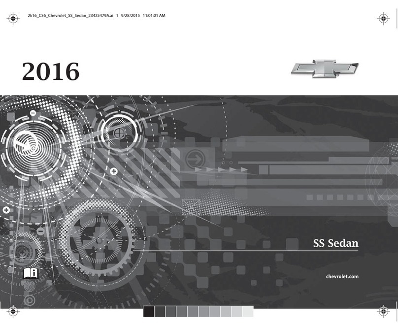 Chevrolet 2016 SS Sedan owner's manual
