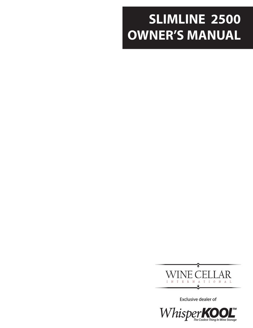 WHISPER KOOL Slimline 2500 User manual
