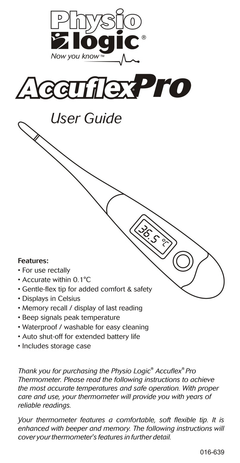 Physio Logic Accuflexpro User manual