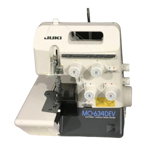 JUKI MO-634DEV User manual