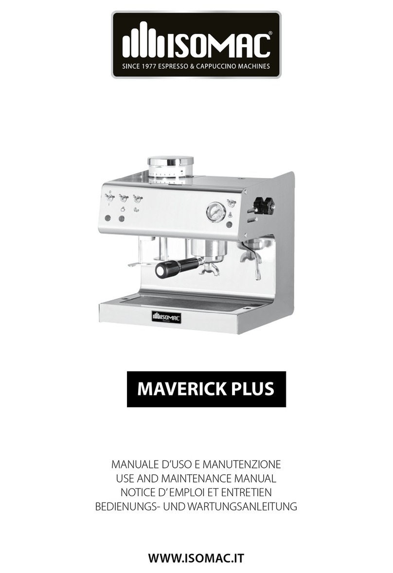 Isomac Maverick Plus Use and maintenance manual