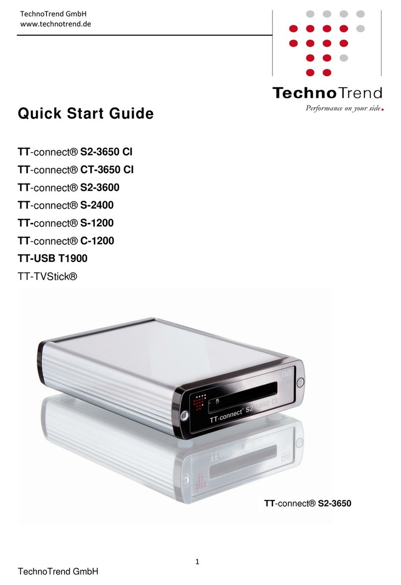 TechnoTrend TT-connect S2-3650 CI quick start guide