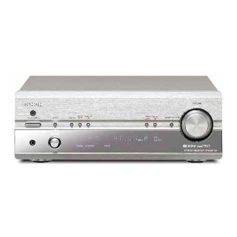 Denon DRA-201SA User manual Denon DRA-201SA User manual