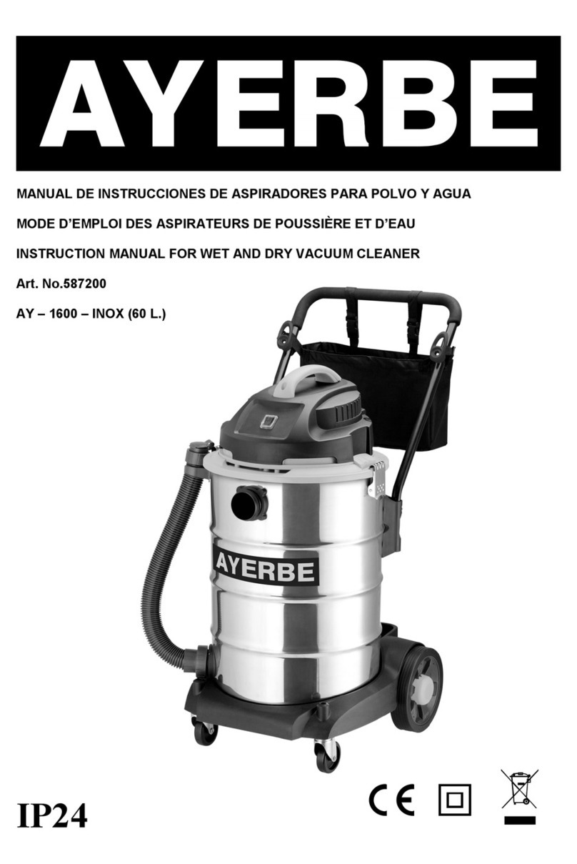 ayerbe AY - 1600 instruction manual