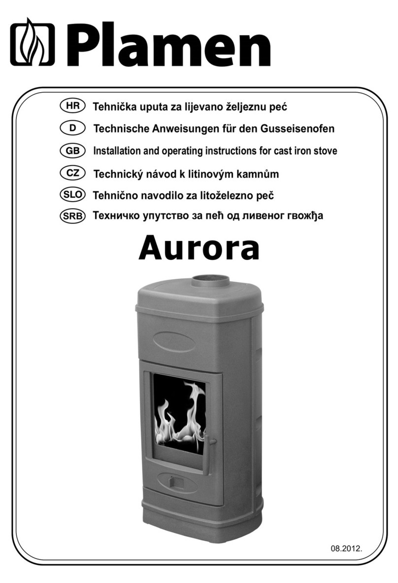 Plamen Aurora Installation and operating instructions Plamen Aurora Installation and operating instructions
