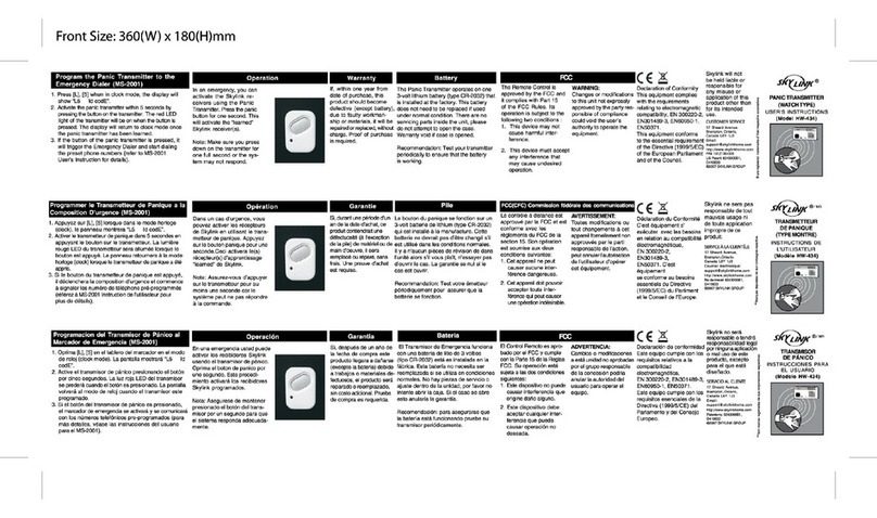 SkyLink HW-434 User manual