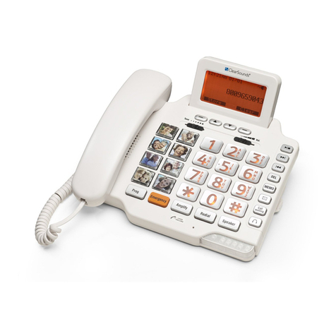 ClearSounds Freedom Phone CSC1000 operating manual ClearSounds Freedom Phone CSC1000 operating manual