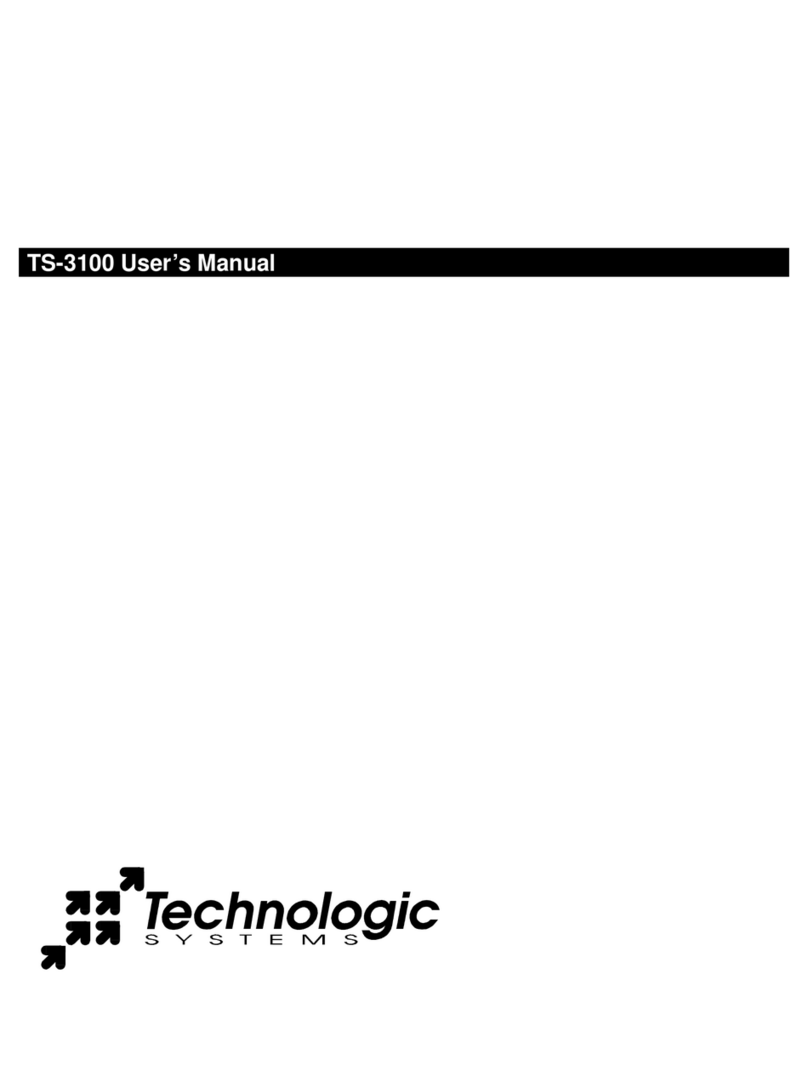 Technologic Systems TS-3100 user manual