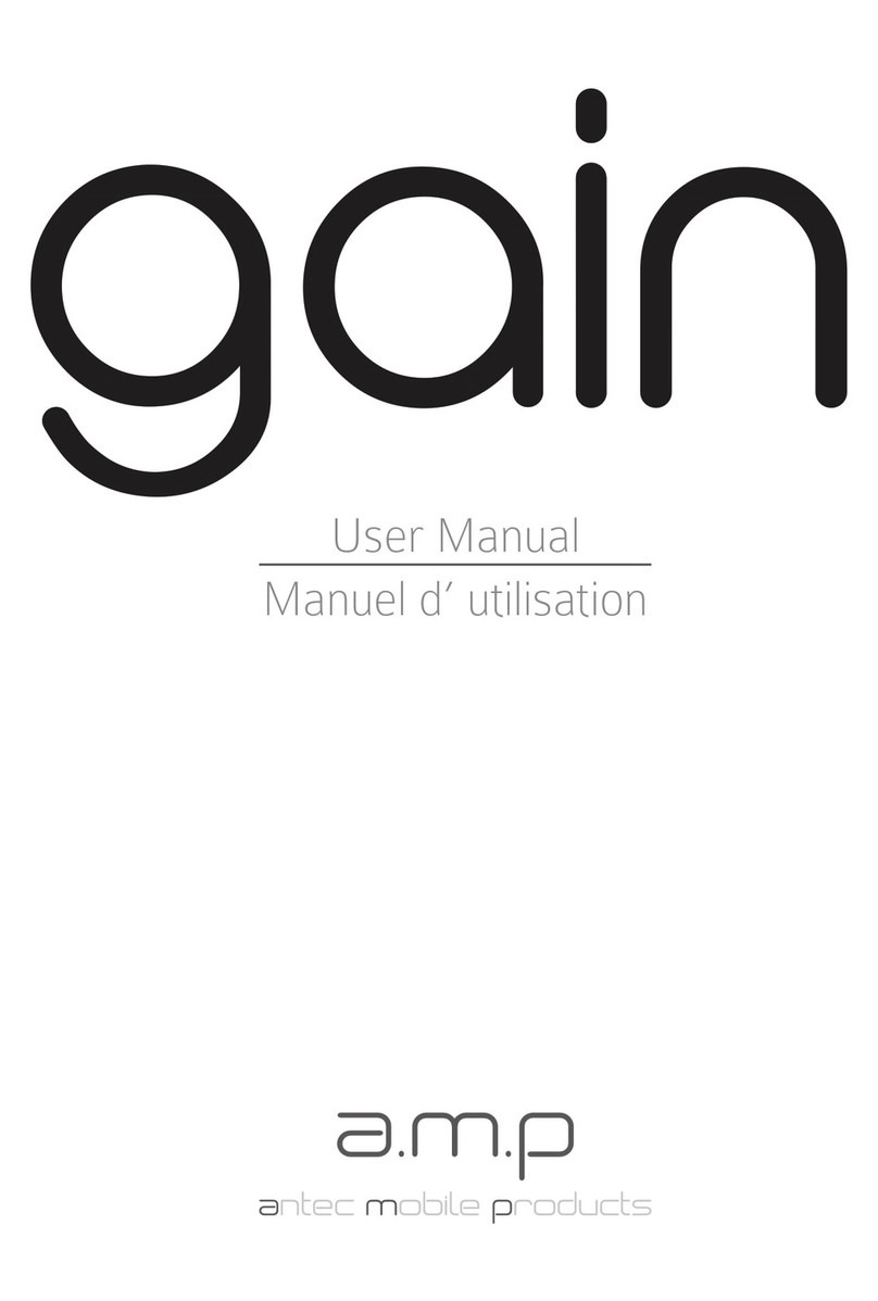 A.M.P gain user manual