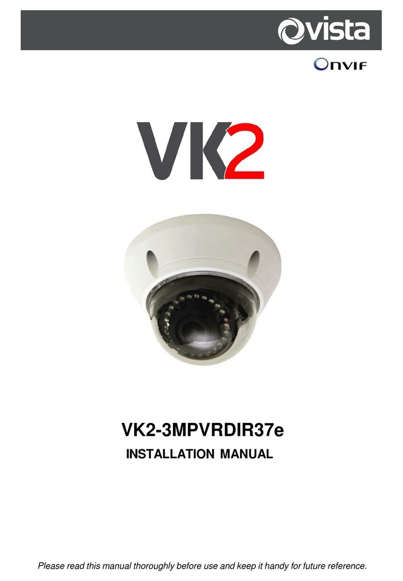 Vista VK2-3MPVRDIR37e installation manual