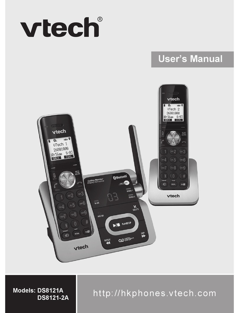 V-tech DS8121-2A User manual