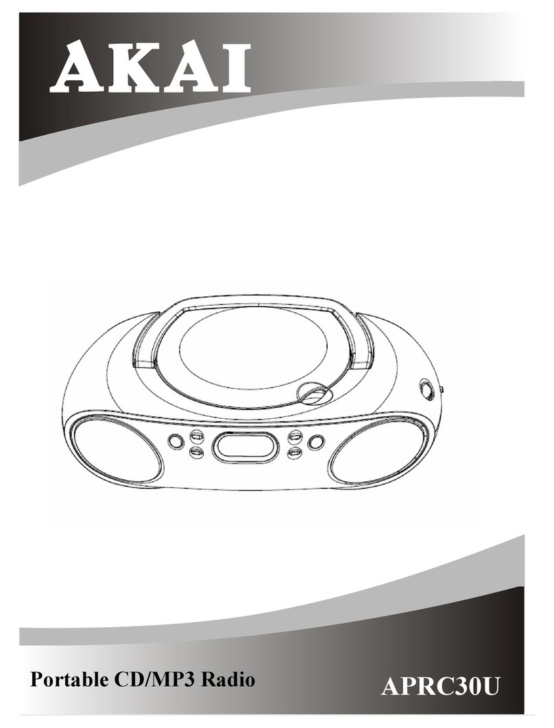 Akai APRC30U instruction manual