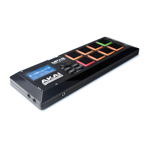 Akai MPX8 user guide