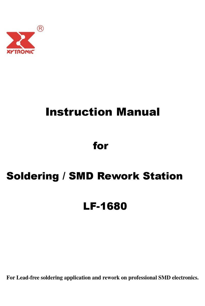 Xytronic LF-1680 instruction manual