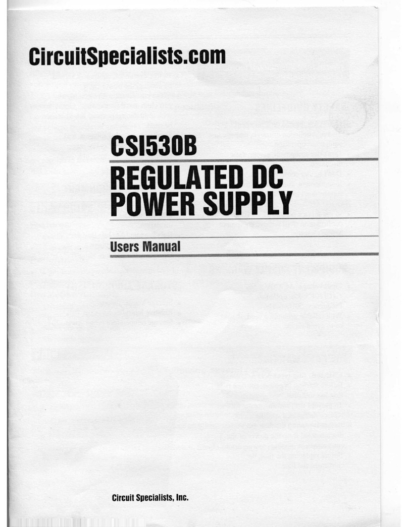 Circuit Specialists CSI530B user manual