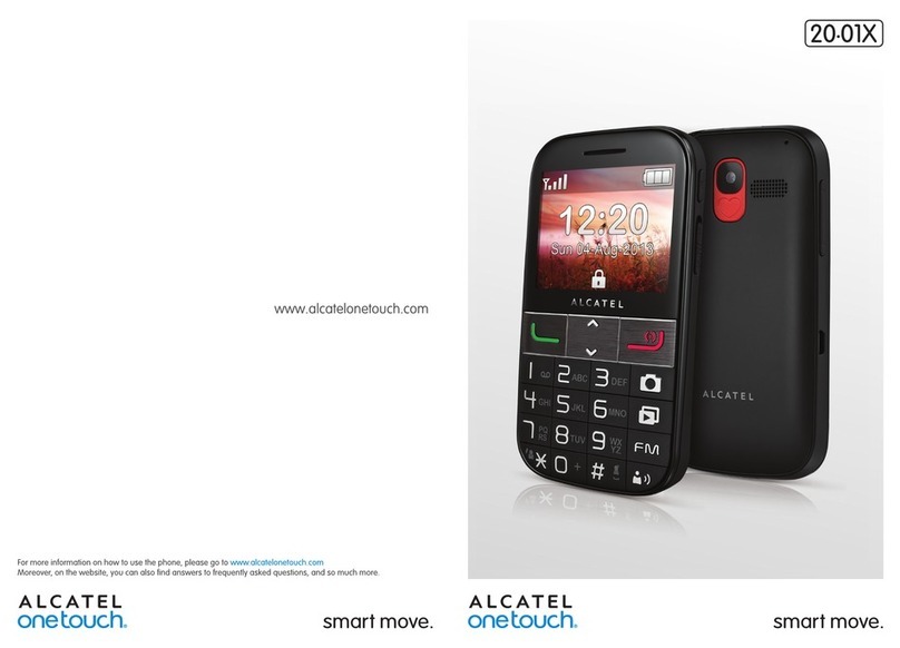 Alcatel OneTouch 2001X TANGO PLUS User manual