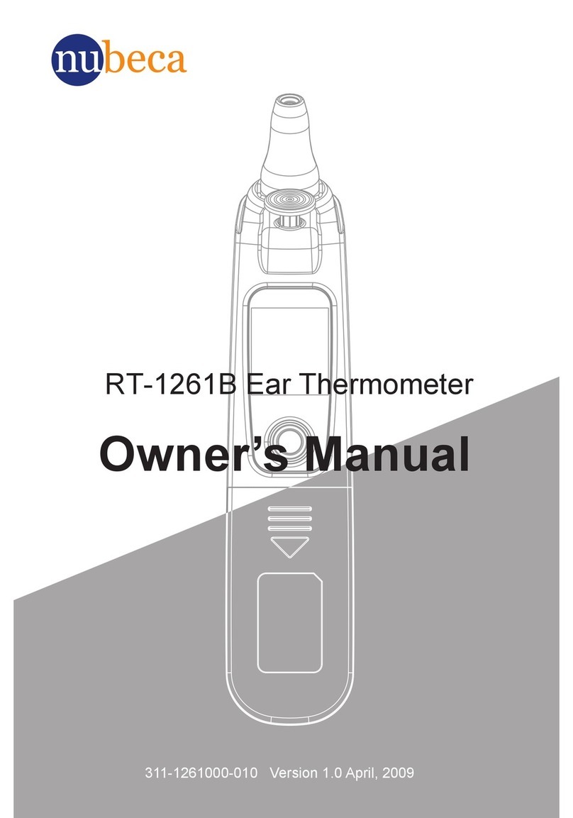 nubeca RT-1261B owner's manual