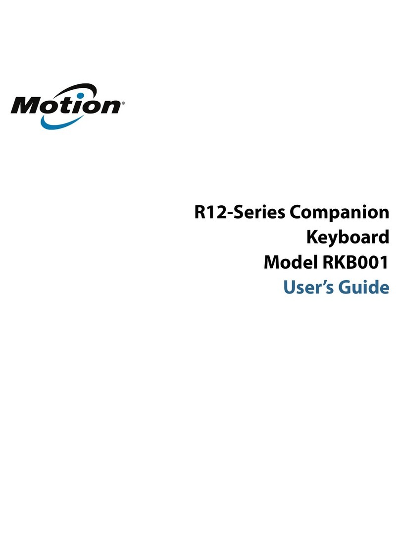 Motion RKB001 User manual