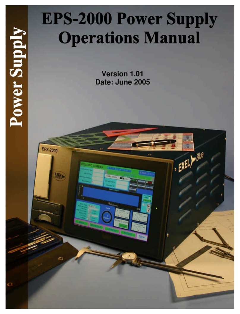 Exel Orbital EPS-2000 Operation manual