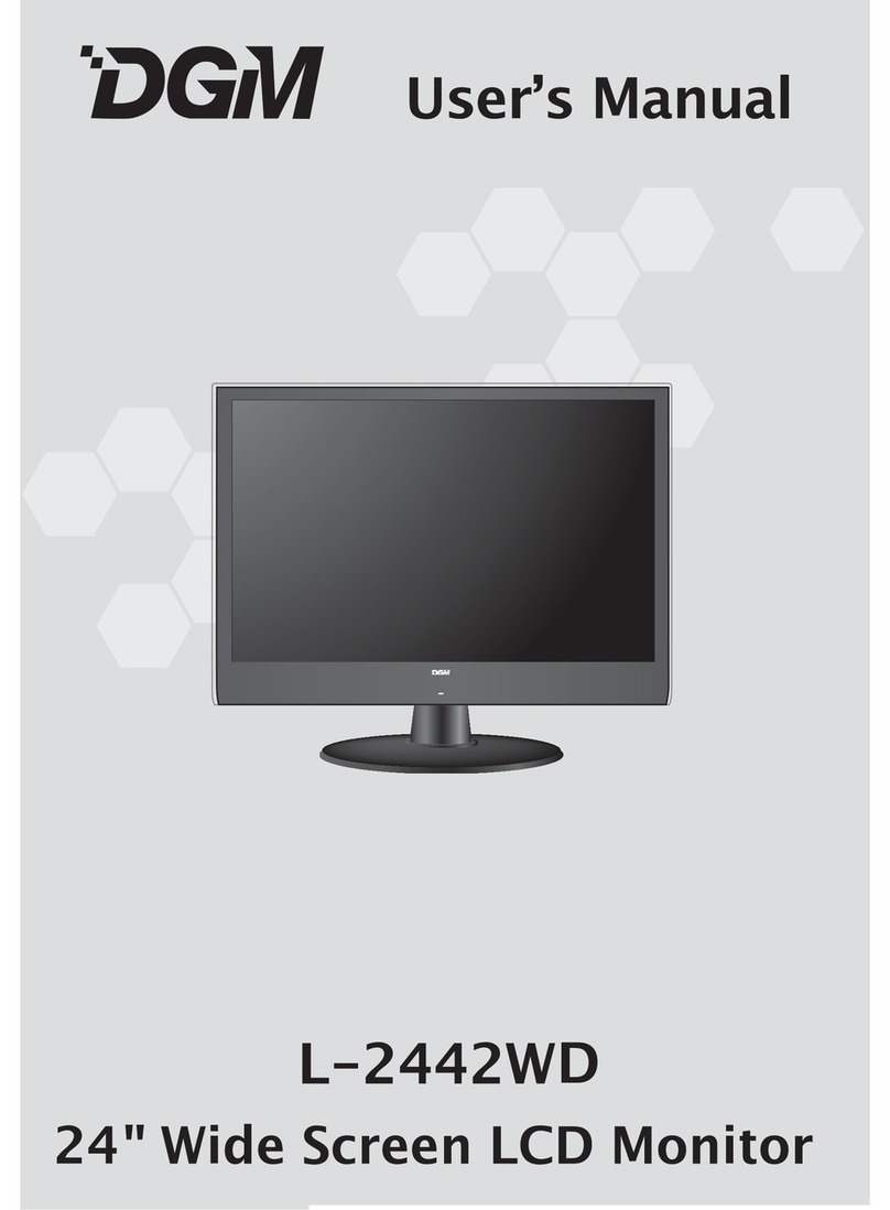 DGM L-2442WD User manual
