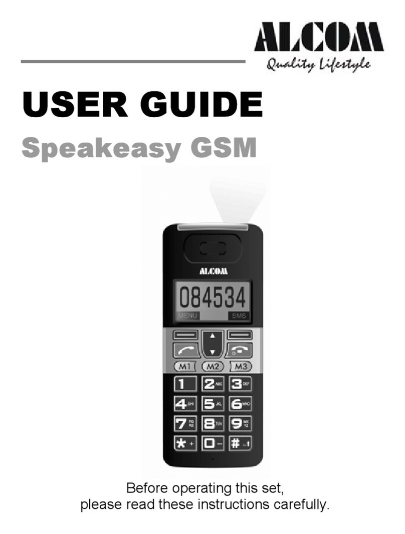 ALcom Speakeasy User manual