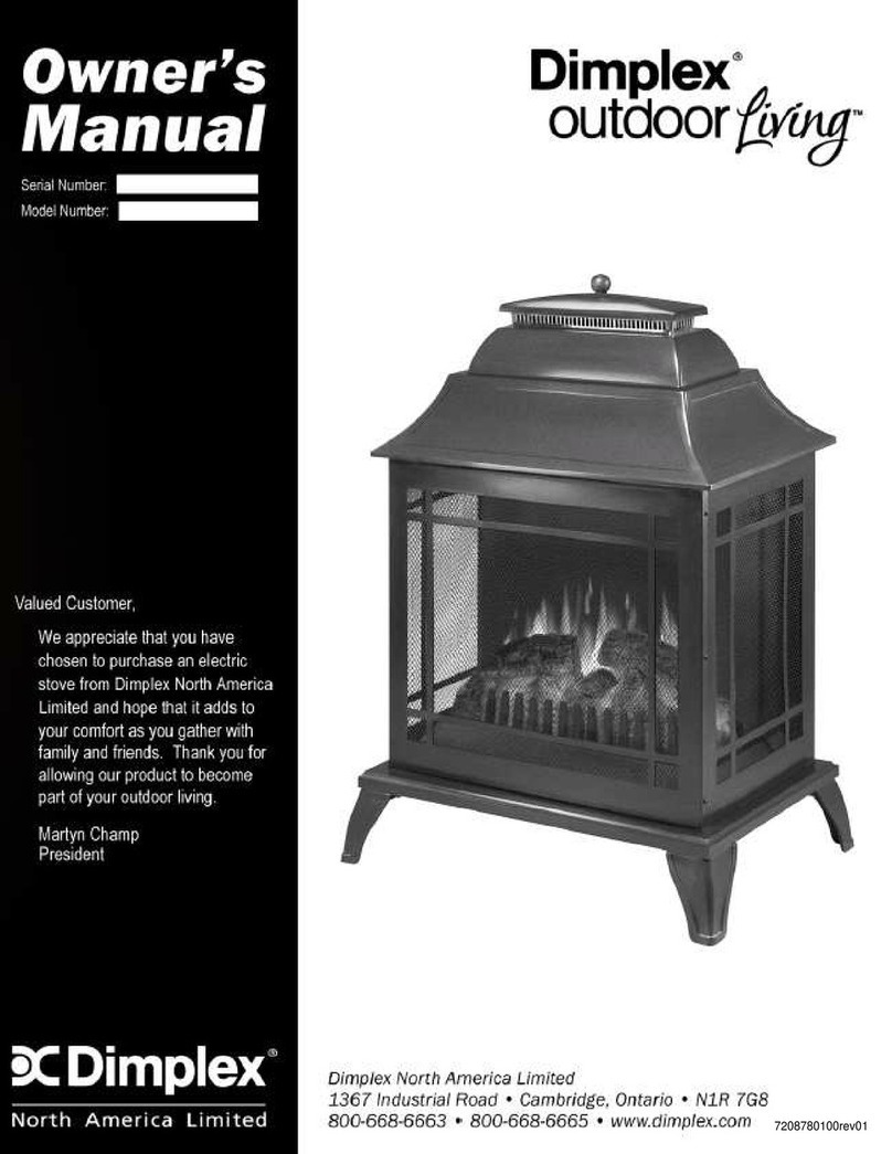 Dimplex EOSM-2007 User manual Dimplex EOSM-2007 User manual