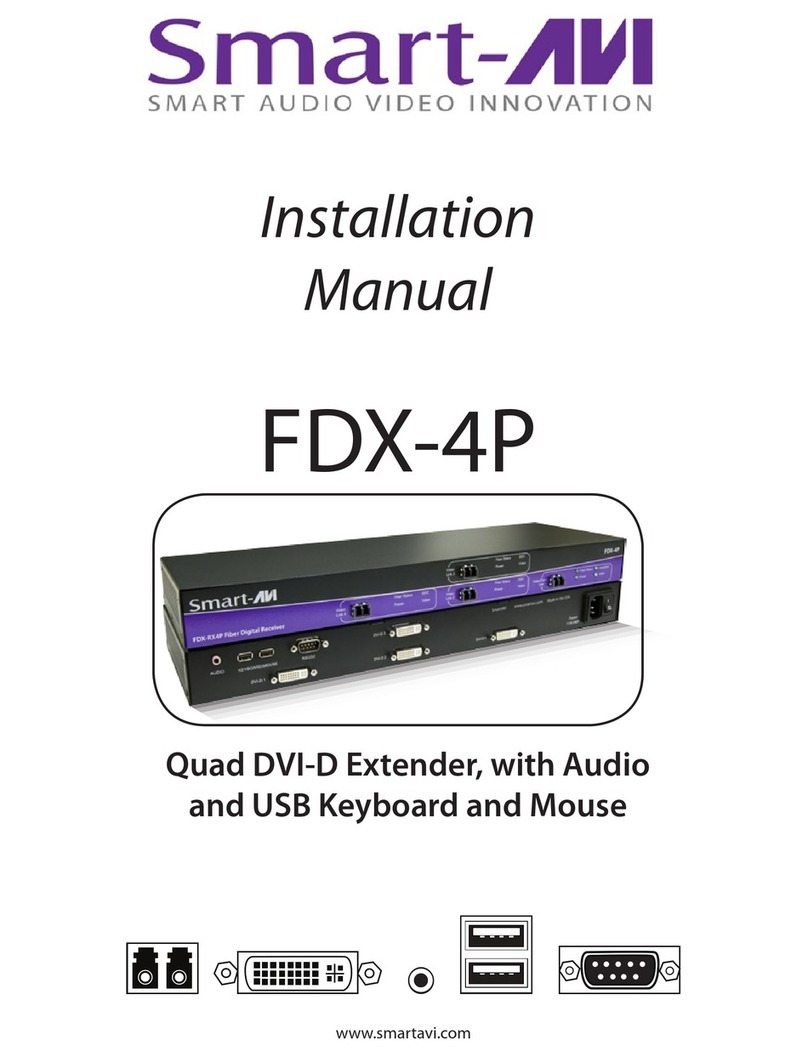 SMART-AVI FDX-4P User manual