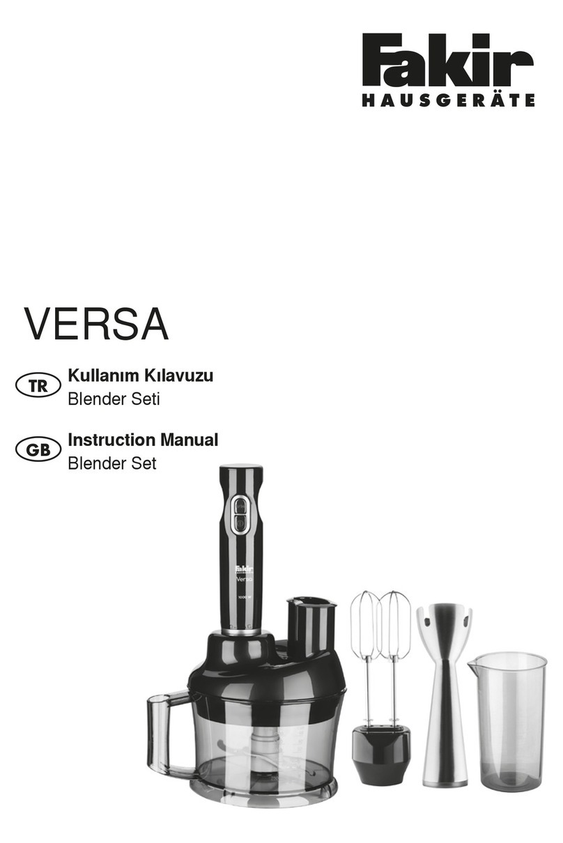 Fakir VERSA User manual