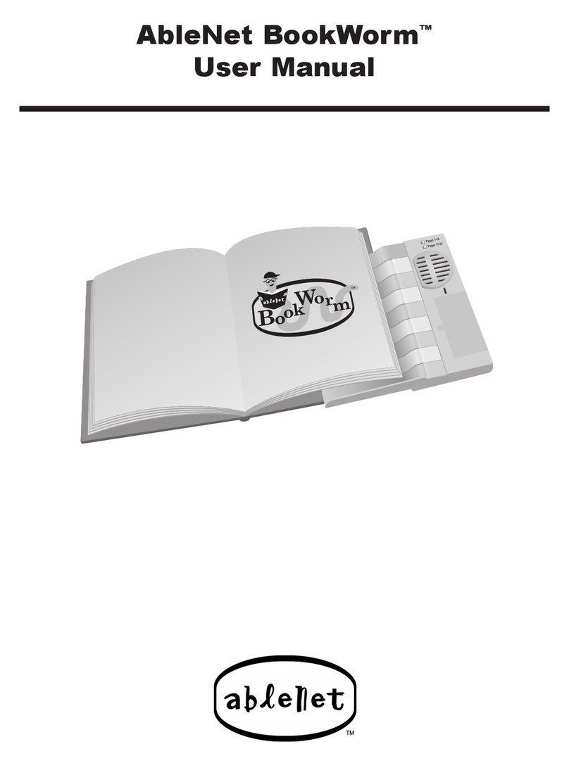 AbleNet BookWorm user manual