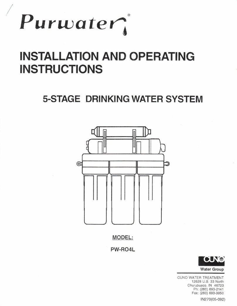 Purwater PW-RO4L User manual