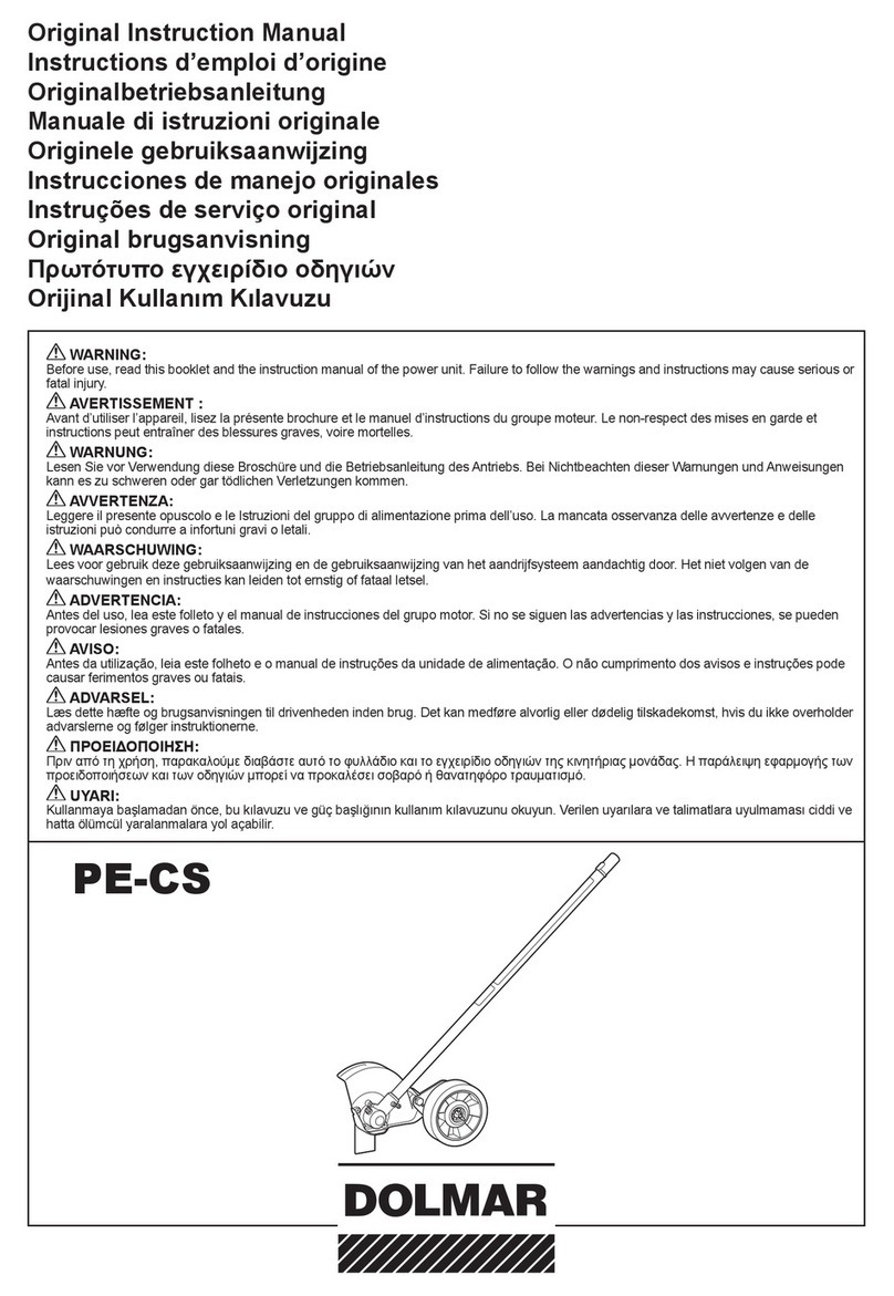 Dolmar PE-CS Original instruction manual