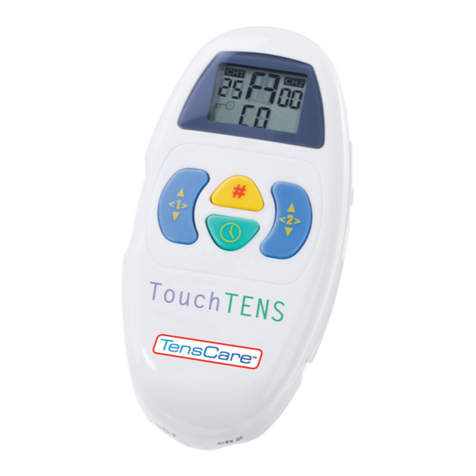 TensCare TouchTENS XL-Y1 Instructions for use