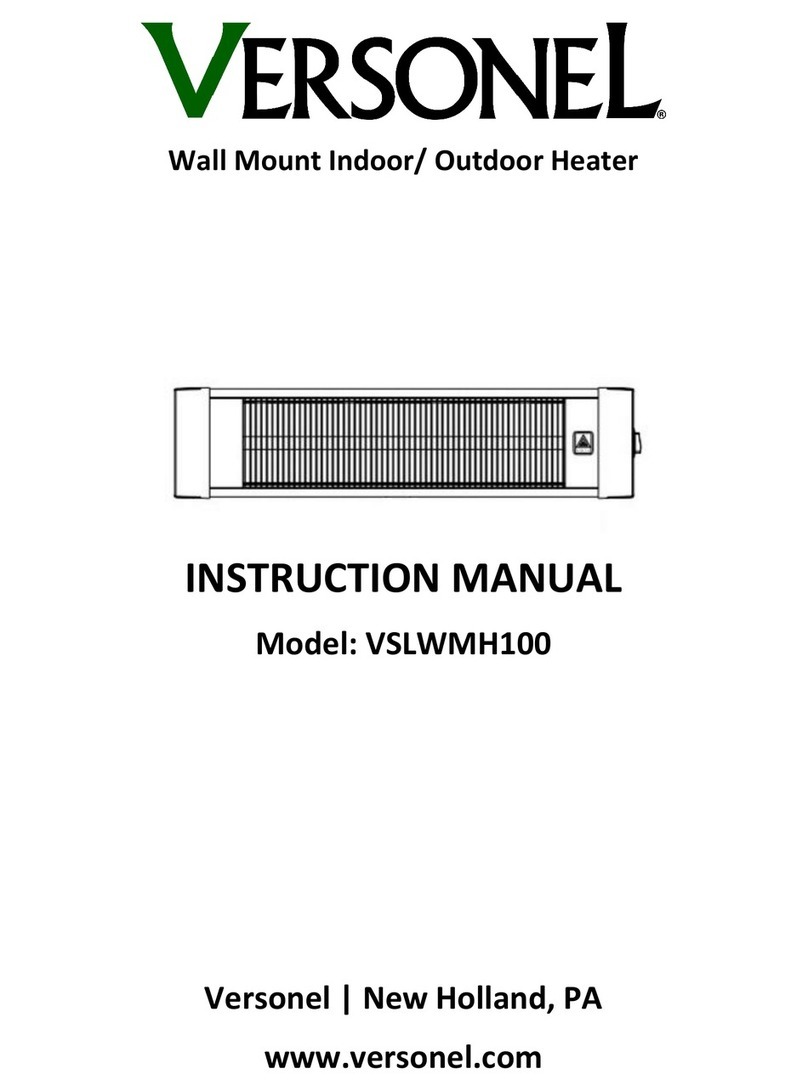 Versonel VSLWMH100 instruction manual