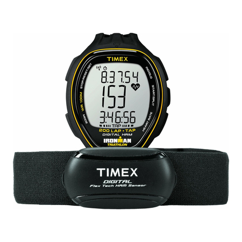 Timex IRONMAN Target Trainer M010 User manual