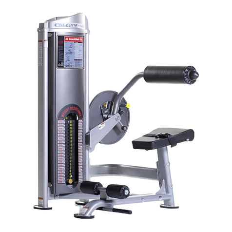 Tuff stuff CalGym CG-7510 User manual