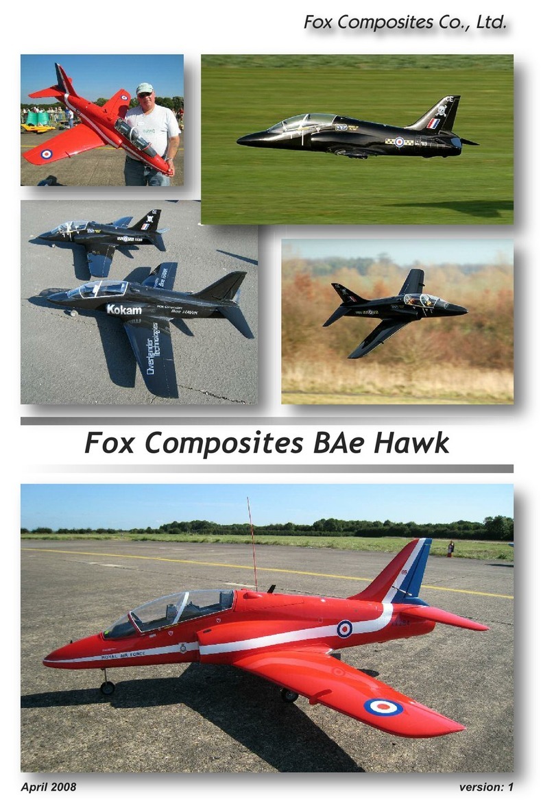 Fox Composites BAe Hawk manual Fox Composites BAe Hawk manual