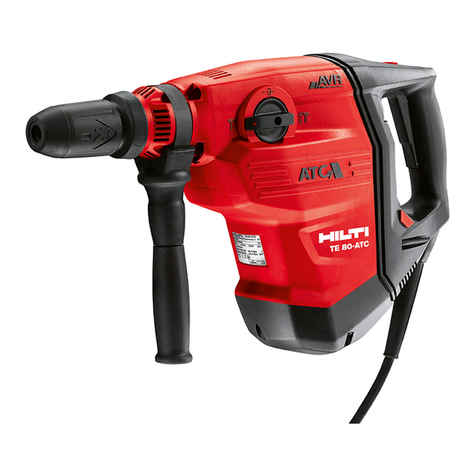 Hilti TE 80-ATC User manual