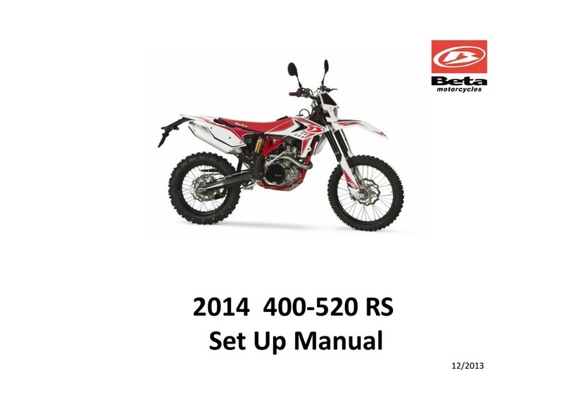 Beta 400 RS 2014 User manual