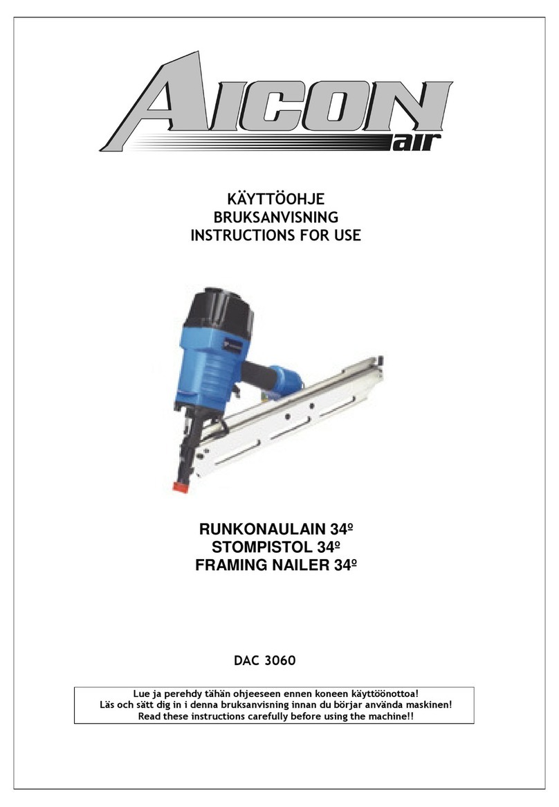 Aicon Air DAC 3060 Instructions for use