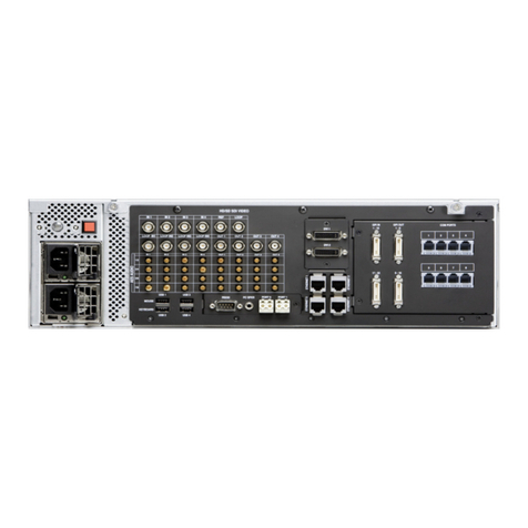 Harris NEXIO AMP NX3801HDX Hardware installation and user's guide