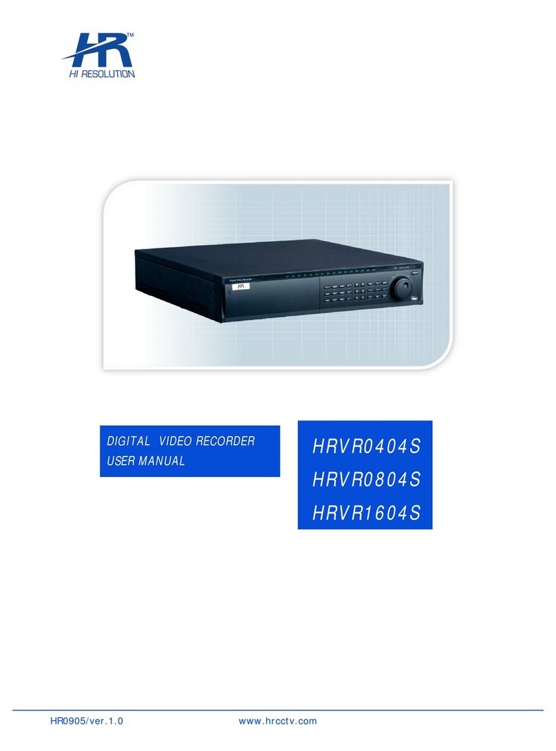 Hi Resolution HRVR0404S user manual Hi Resolution HRVR0404S user manual