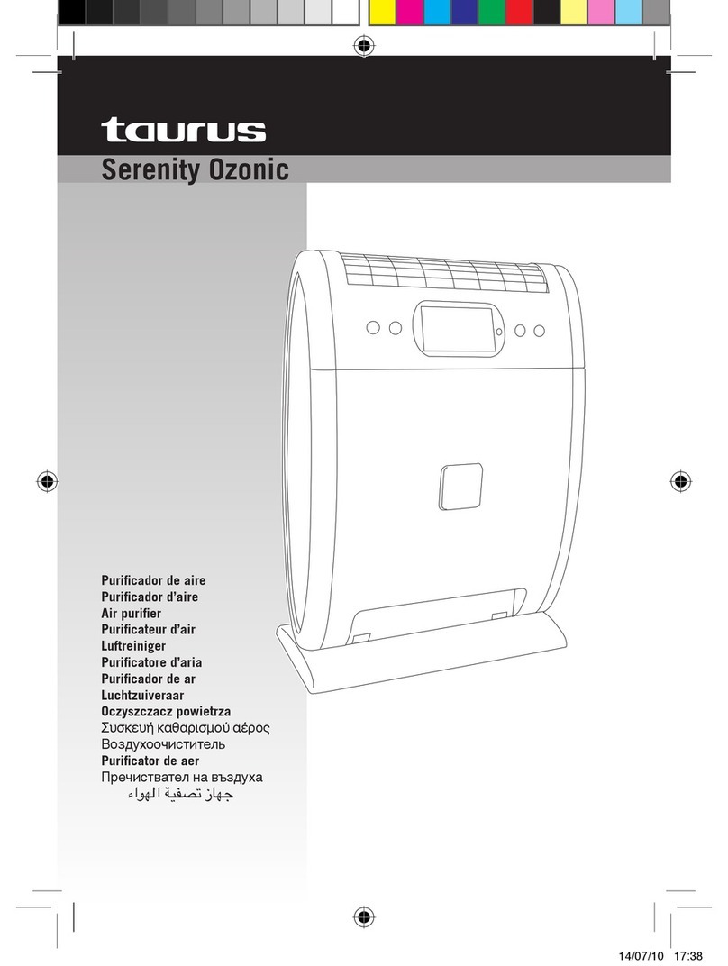 Taurus Serenity Ozonic User manual