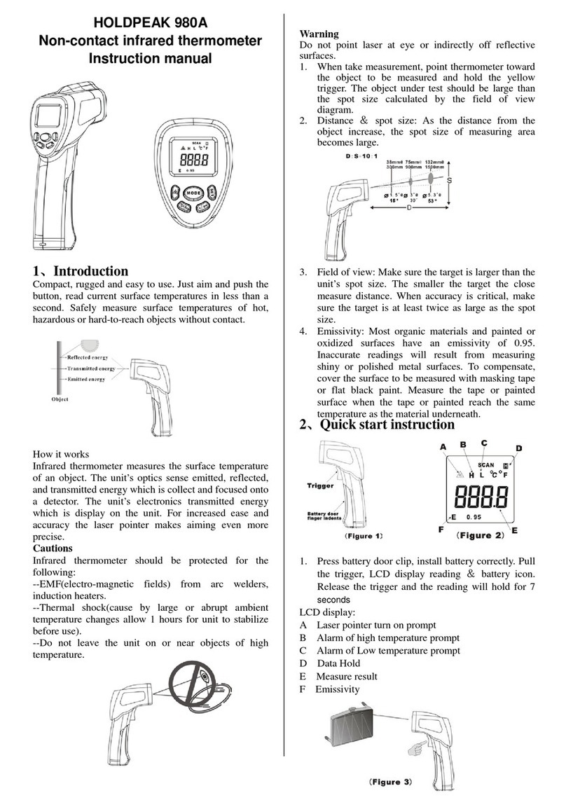 Delton holdpeak 980a instruction manual