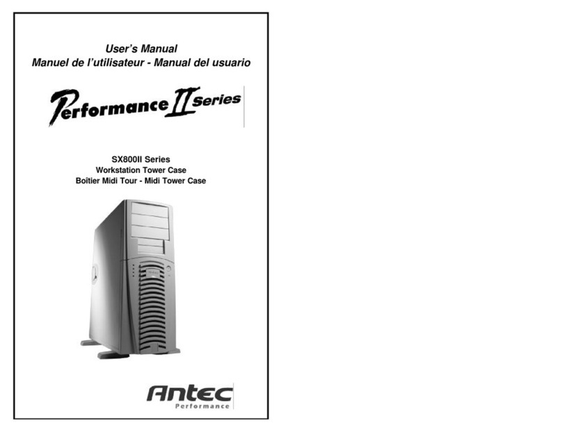 Antec SX800II Series user manual