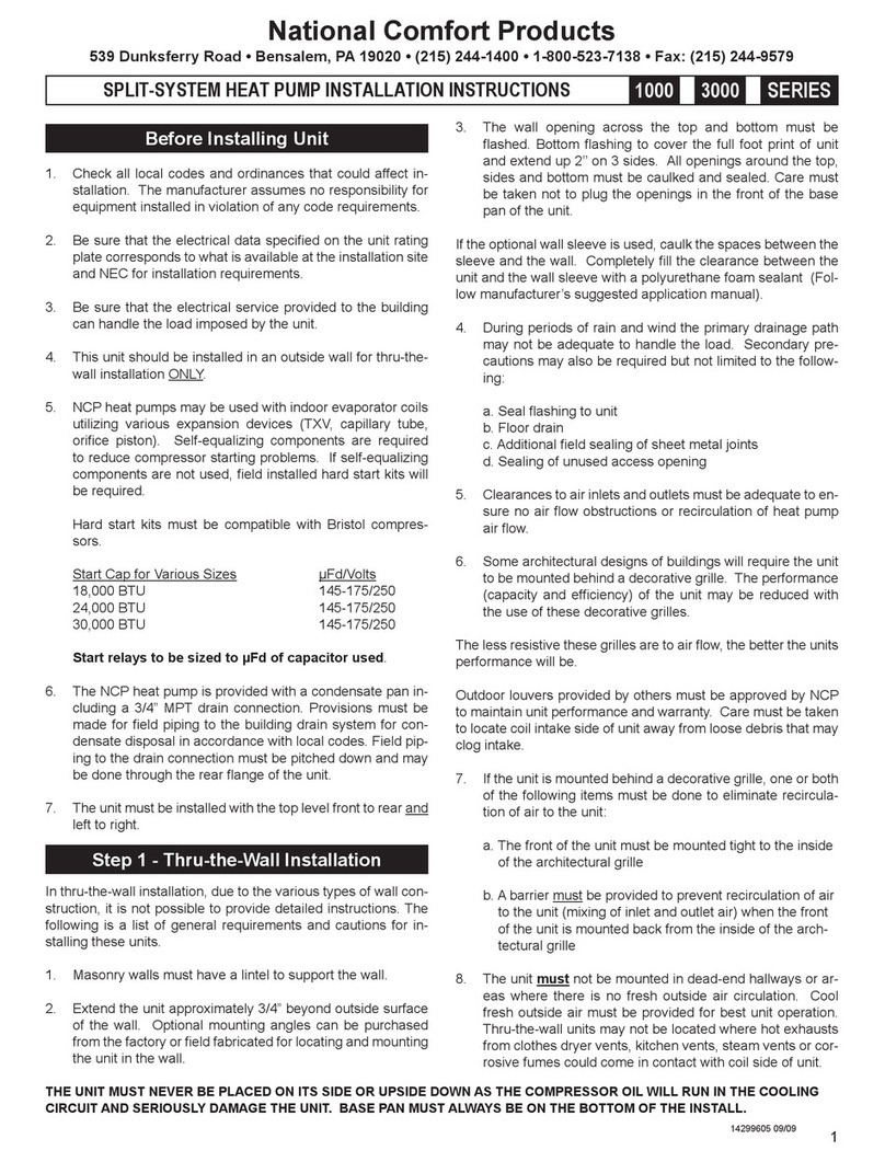 NCP NCHP-018 installation instructions