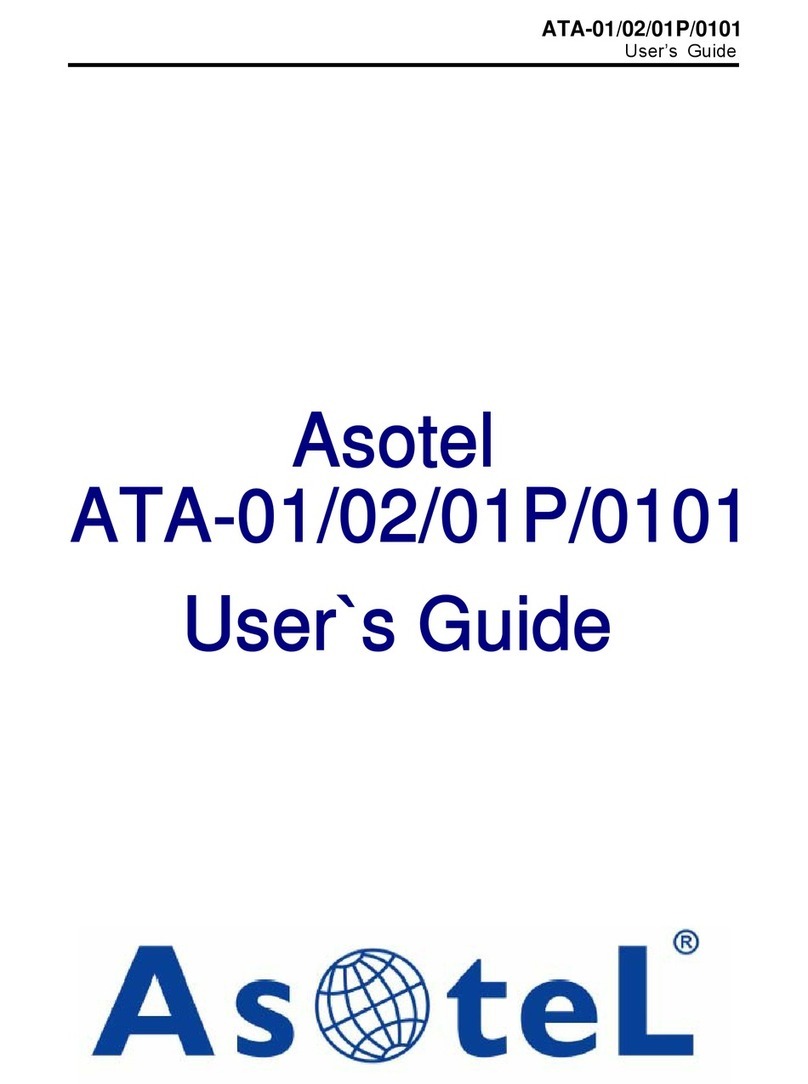 Asotel ATA-01 user guide